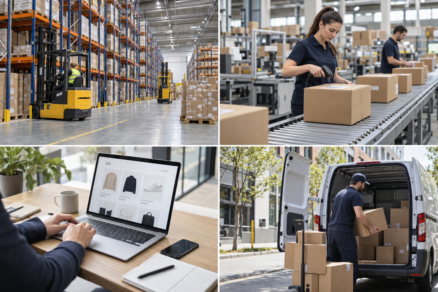 Fulfillment bei der Sulser Logistics Solutions AG: Lager, Verpackung, Online-Bestellung und Auslieferung